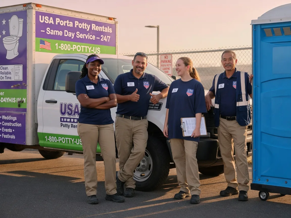 Porta Potty Rental company in Hope, KS
