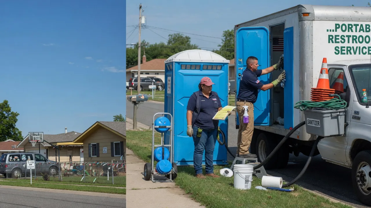 Portable Toilet Rental in Hope, KS near me